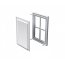 Větrací mřížka plastová 182x251 mm MV125s