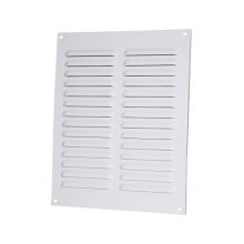 Větrací mřížka kovová 245x195 mm MVMPO245x195-bílá