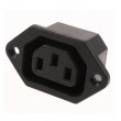 Zásuvka PC počítačová panelová 230V IEC60320