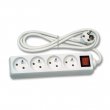 Prodlužovací kabel s vypínačem 1,5m 4 zásuvky 230V