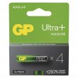 Baterie AAA, LR03 alkalická GP Ultra Plus Alkaline mikrotužková
