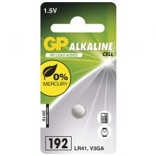 Baterie LR41/192F 1ks alkalická GP