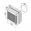 Ventilátor okenní Vents 150 MAO1