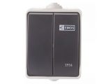 Vypínač venkovní č.5 lustrový EMOS IP54 230V