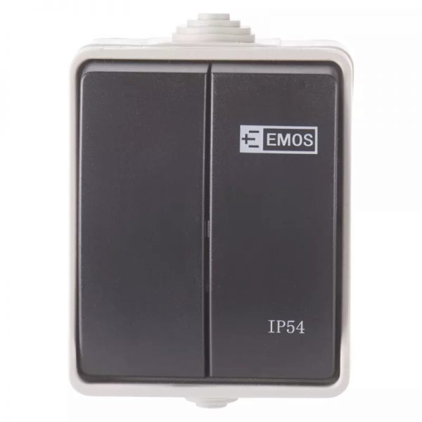 Vypínač venkovní č.5 lustrový EMOS IP54 230V - Kliknutím na obrázek zavřete