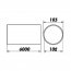 Flexi potrubí kruhové 100/6 m Polyvent PVC