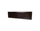 Větrací mřížka do dveří 462x124 mm MV450R s regulací hnědá