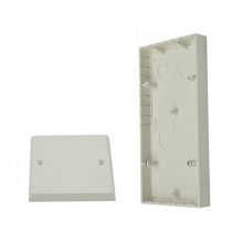 lištová krabice dvojitá s víčkem 6482-11