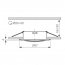 Bodovka výklopná bodové svítidlo ARGUS CT-2115-BR/M