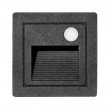 LED svítidlo vestavné s PIR STEP 2 Z01WF/PIR-CR 3W, IP54, 4000K