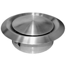 Anemostat nerezový talířový ventil 200 mm AM200VRF Nerez