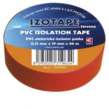 Izolační páska PVC 19/20 červená