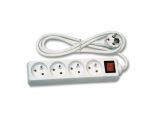 Prodlužovací kabel s vypínačem 1,5m 4 zásuvky 230V