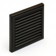 Větrací mřížka plastová 154x154 mm MV100s hnědá