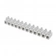 Přístrojová svorkovnice 12x 6.0 mm bílá