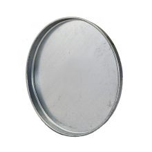 Ukončovací záslepka pro kruhové potrubí 250 mm, kovová Zn