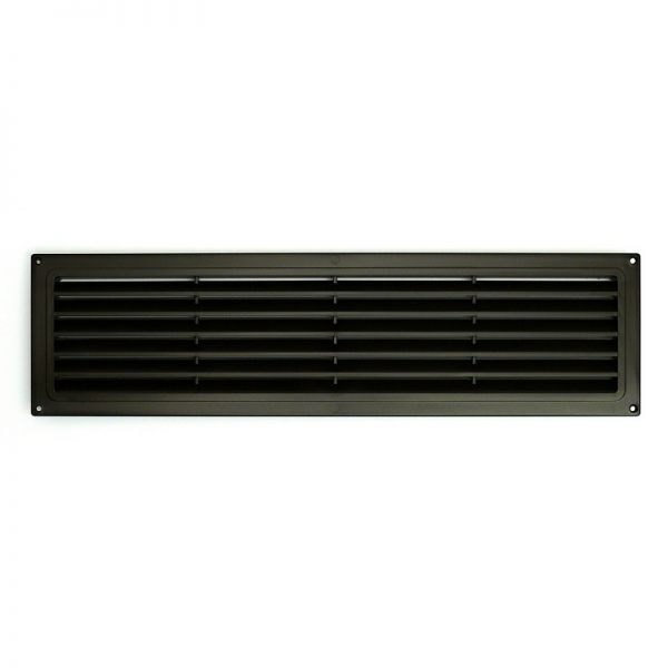Větrací mřížka do dveří 462x124 mm MV450-hnědá - Kliknutím na obrázek zavřete