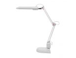 Stolní lampa ADEPT L50164-LED-BI bílá, podstavec i úchyt 8W