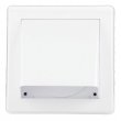 Větrací mřížka s klapkou 150 x 150 mm VM 150x150GK/100B