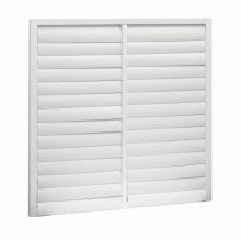 Větrací mřížka se žaluzií GRM 635 x 635 mm kovová