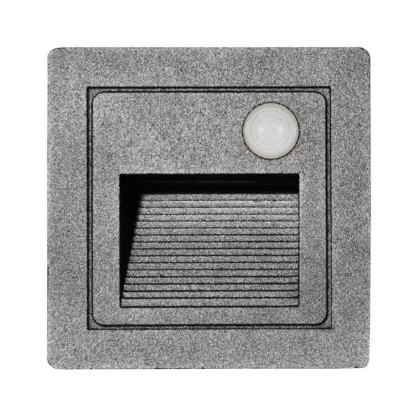 LED svítidlo vestavné s PIR STEP 2 Z01WF/PIR-SED 3W, IP54, 4000K - Kliknutím na obrázek zavřete