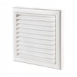 Větrací mřížka plastová 154x154 mm MV100s bílá