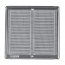 Větrací mřížka nerez Haco NVM 200x200 s rámečkem