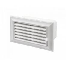 Ukončovací mřížka 110x55 mm PVC regulovatelná 572