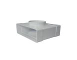 Redukce, odbočka 2x 204x60 /100 mm PVC 631