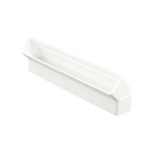 Koleno pro čtyřhrané potrubí 45st. vertikální 308x29 mm PVC
