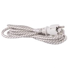 Flexo kabel k žehličce 2.4m/3x0,75 opředená šňůra