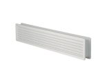 Větrací mřížka do dveří VM 400x130 DB bílá /set/