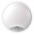 LED svítidlo s čidlem pohybu PIR ZM3231 kruhové černá/bílá 14W