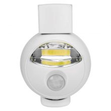 Noční světlo s PIR čidlem na baterie LED E-XGCL-08MC, bílé