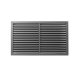 Větrací mřížka WDPG 500x450 extrudovaný hliník, šedá Větrací mřížka WDPG 500x450 extrudovaný hliník, šedá