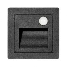 LED svítidlo vestavné s PIR STEP 2 Z01WF/PIR-CR 3W, IP54, 4000K
