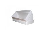 Koleno pro čtyřhranné potrubí 45st. vertikální 204x60 mm PVC