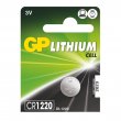 GP baterie Lithium CR 1220 / 3V