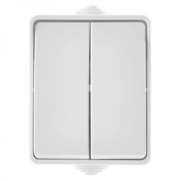 Vypínač venkovní č.5 lustrový EMOS IP54 230V, bílý - Kliknutím na obrázek zavřete
