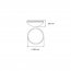 LED svítidlo Victor W131/LED/B-4100K