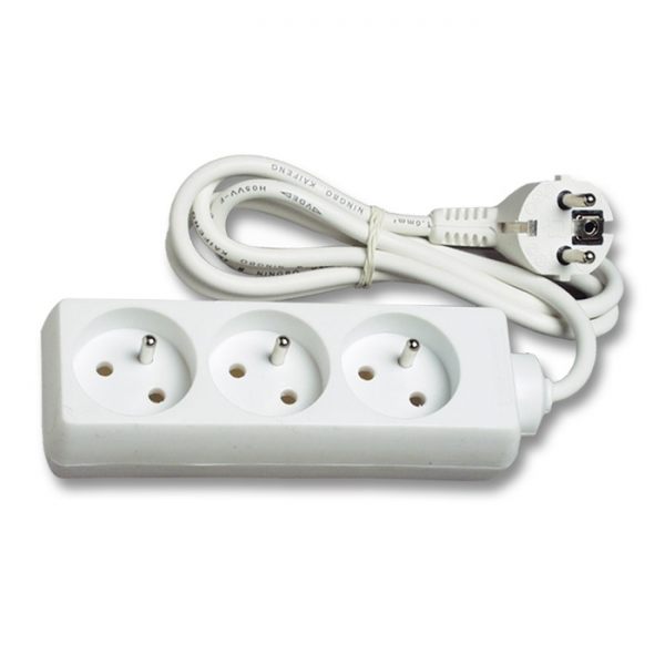 Prodlužovací kabel přívod 3m 3 zásuvky 230V - Kliknutím na obrázek zavřete