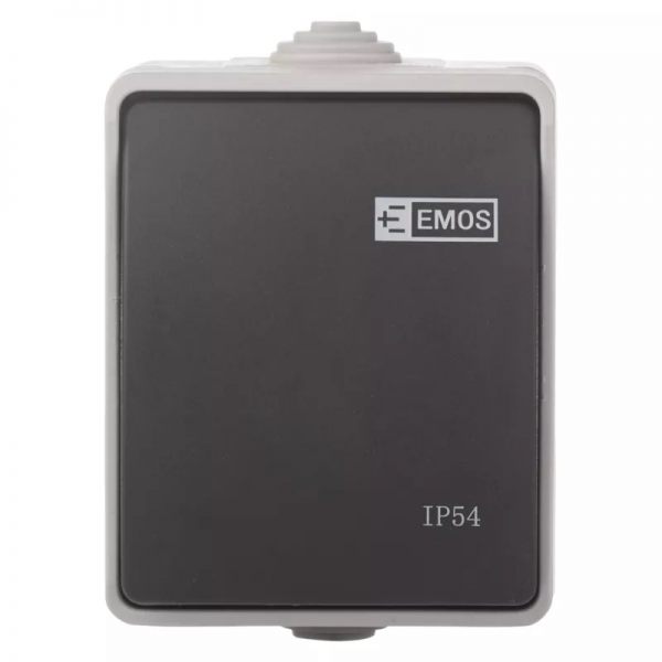 Vypínač venkovní č.7 křížový EMOS IP54 230V - Kliknutím na obrázek zavřete