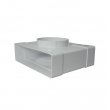Redukce, odbočka 2x 204x60 /100 mm PVC 631