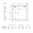 Revizní dvířka do sádrokartonu RDL 200 x 200 x 12,5 GKBi US, ZEL