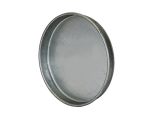 Ukončovací záslepka pro kruhové potrubí 150 mm, kovová Zn