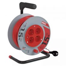 Prodlužovák buben 15m 4 zásuvky Emos P194151, 230V