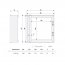 Revizní dvířka do zdiva pod obklad RDSzo 200x200x12,5 GKBi US