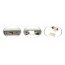 Svítidlo do koupelny LED ALBA TL4130-LED22W/STR IP44
