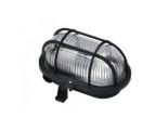 Svítidlo OVAL 60 černá 60W E27 IP54