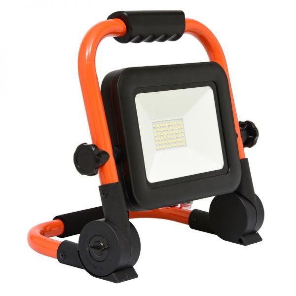 LED reflektor nabíjecí 30W RMLED-30W/ORA/AKU 4000K - Kliknutím na obrázek zavřete